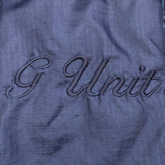G UNIT Vintage Jacket Goose Puffer 3XL Fur Hood XXXL 50 Cent EMINEM Vtg 00s RARE - Picture 6 of 15